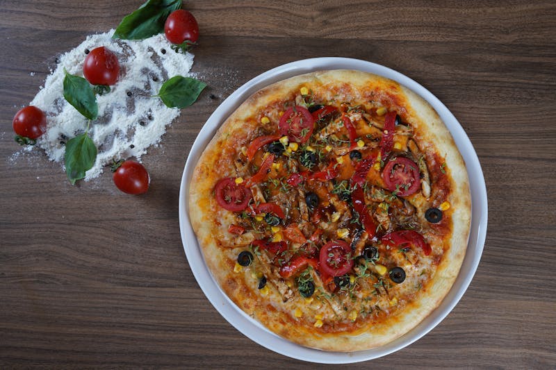 Fresh pizza ingredients at Jet's pizza