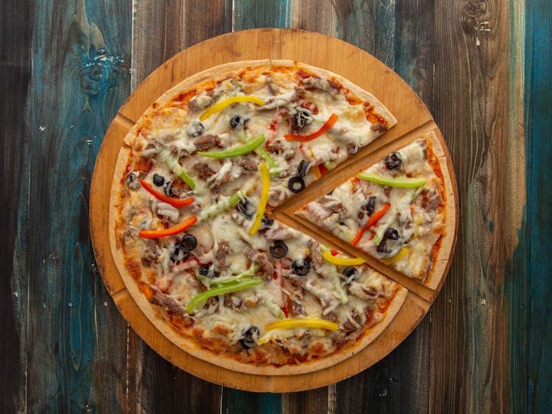 Jet's pizza buffalo chicken deep dish